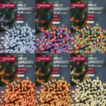 480 Electric Indoor Outdoor Lights Warm Multicoloured White Rainbow Vintage Gold