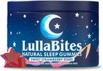 LullaBites Gummies For Sleep & Calmness Star Shaped Strawberry Flavor 60 Gummies