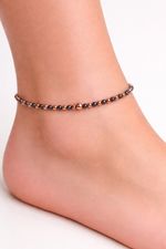 Solid Copper  & Magnetic Hematite Ankle Bracelet | Arthritis & Joint support
