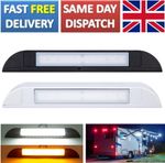 12V 255MM LED Awning Light Waterproof Caravan Campervan Porch Boat Exterior Lamp