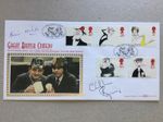 1998 Benham BLCS142 Comedy FDC porridge Sig Brian Wilde, Christopher Biggins.