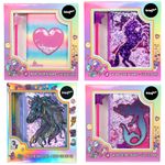 Secret Diary for Girls with Padlock and Glitter Pen Journal Notebook for Girls