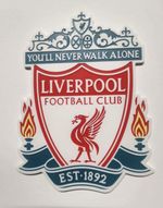 Liverpool FC Crest Badge 3D Printed 25CM Wall Plaque Decor