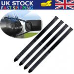 4 x Towing Mirror Replacement Rubber Straps 375 x 20mm Trailer Mirrors Straps