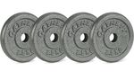 Cast-Iron Weight Plates 4x2.5 kg plates for 1” bar