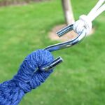 2 Pcs Heavy Duty S Hooks Ultra Thick Hammock S Shaped Hooks Fits for Outdoor