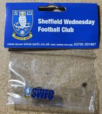 SHEFFIELD WEDNESDAY OFFICIAL ENAMEL BADGE SEALED