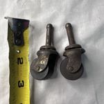 2 Antique Casters
