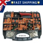 For Deutsch DT Connector Plug Kit 438pcs With Crimp Tool Automotive #DT-KIT3-TR