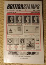 Rare: 1983 British Stamps, A Complete Listing, Book By Channel Islands Stamp Co.