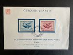 1951 Czechoslovakia Peace Congress Set SG611 / 612 VFU