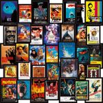 LED Light up movie poster 'CHOOSE ANY MOVIE' lightbox sign home cinema man cave