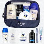 Dove Womens Travel Toiletries Set Hospital Bag Essentials Minis Airport Approved