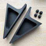 x3 Technics stand pair for player sL-6 SL-7 SL-10 SL-15 SH-B10 Reproduction