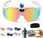 1080P HD Smart Cycling Sunglasses Outdoor Sports Skiing Video Recorder Goggles