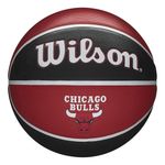 Wilson NBA Official Chicago Bulls Team Tribute Size 7 Basketball And Pump