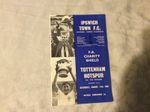 1962 CHARITY SHIELD IPSWICH TOWN V SPURS TOTTENHAM HOTSPUR 5
