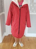 Dry Robe - Adult - Flame Red - Fully Fleece Lined - Brand New in bag