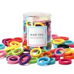 Small Baby Girl Kids Mini Hair Elastics Bobbles Soft Bands Snag Free Colours UK