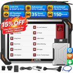 ANCEL DS600 BT OBD2 Scanner ECU Coding Auto Diagnostic Scan Tool Bidirectional