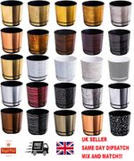 Plant Pots Flower Planter 18 Colours Gloss Matt Plastic Pot + Saucer Tray Deco