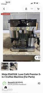 Ninja ES601UK Bean to Cup Coffee Maker Machine