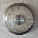 brushed metal Wall Clock Modern 12" Clock - TESTED