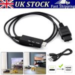 N64 To HDMI Converter HD Link Adapter Cable For Gamecube Super NES SNES HD UK~