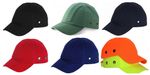 Safety Bump Baseball Cap Deluxe Standard Peak Vented Adjustable Head Protection
