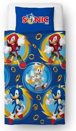 Sonic The Hedgehog Official Speed Design Single Duvet Cover Set | Reversible