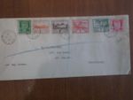 Jersey 1943 Views set on first day Cover
