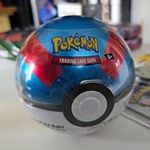 Pokémon Poké Ball Tin 3 ct Stackable Standard Card Storage (6+)