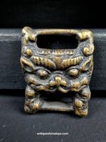 Ancient Tibetan Wearable Amulet – Mala Accessory Talisman