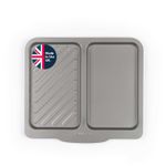 Salter Essentials Split Baking Tray Non-Stick Dual Pan PFOA-Free Coating