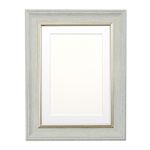 Shabby Chic Picture frame,photo frame,poster  Grey with Bespoke Mount 