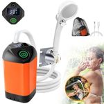 Camping Showers Pump Digital Shower Pump Outdoor Camping Shower with Shower Head