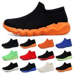 Outdoor Men Women Shoes Sneakers Walking Sock Slip Shoes on UK⭐ Mesh Casual