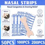 50-500PCS Better Breath Nasal Nose Strips Right Easy Stop Anti Snoring Sleeping