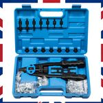 M3-M12 Thread Riveter Gun Repair Tool Kit 110pcs Hand Rivnut Nut Set GEARZAAR