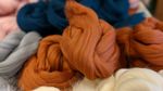 Merino Chunky Wool Roving Spinning Fibre Rolags Batts Felting OEKO-TEX arm knitt