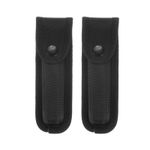 2pcs Nylon Pocket Knife Sheath 5.8" x 1.8" Belt Loop Pouch for Outdoor Use
