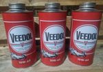 Veedol Motor Oil Cans