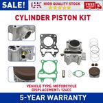 Cylinder Piston Kit 125cc Fit Honda SH 125 20113-2016 PCX A 18-19 WW125EX2 12-17