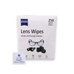 ZEISS Lens Wipes for Glasses Pack of 10 - 250 Cleaning Wipes for Cameras Phone