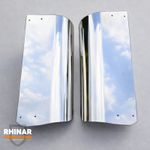 Mirror Guards MERCEDES ACTROS, ANTOS, AROCS MP4 [2.3mtr] (Stainless steel) Pair