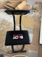 Preacher Curl Bench Adjustable Home Gym Biceps Machine Barbell Equipment