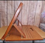 Solid Wood Tabletop Reading Stand Easel Book Holder Ergonomic Back Care