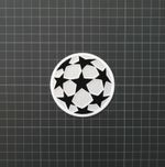 UEFA Champions League Starball Patches 1996-2000 & 2001-2003 White