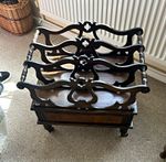 Vintage Victorian Canterbury Sheet Music Holder and Draw