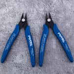 2XDurable Electrical Side Snip Flush Pliers Cable Wire Cutter Cutting Plier Tool